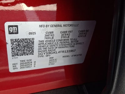 2026 Cadillac Escalade Platinum Sport