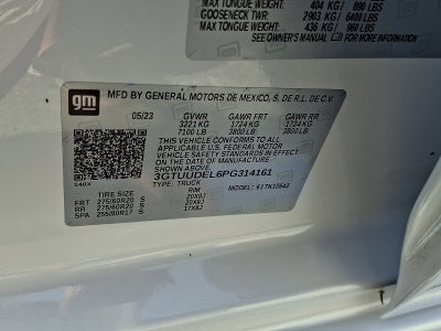 2023 GMC Sierra 1500 SLT