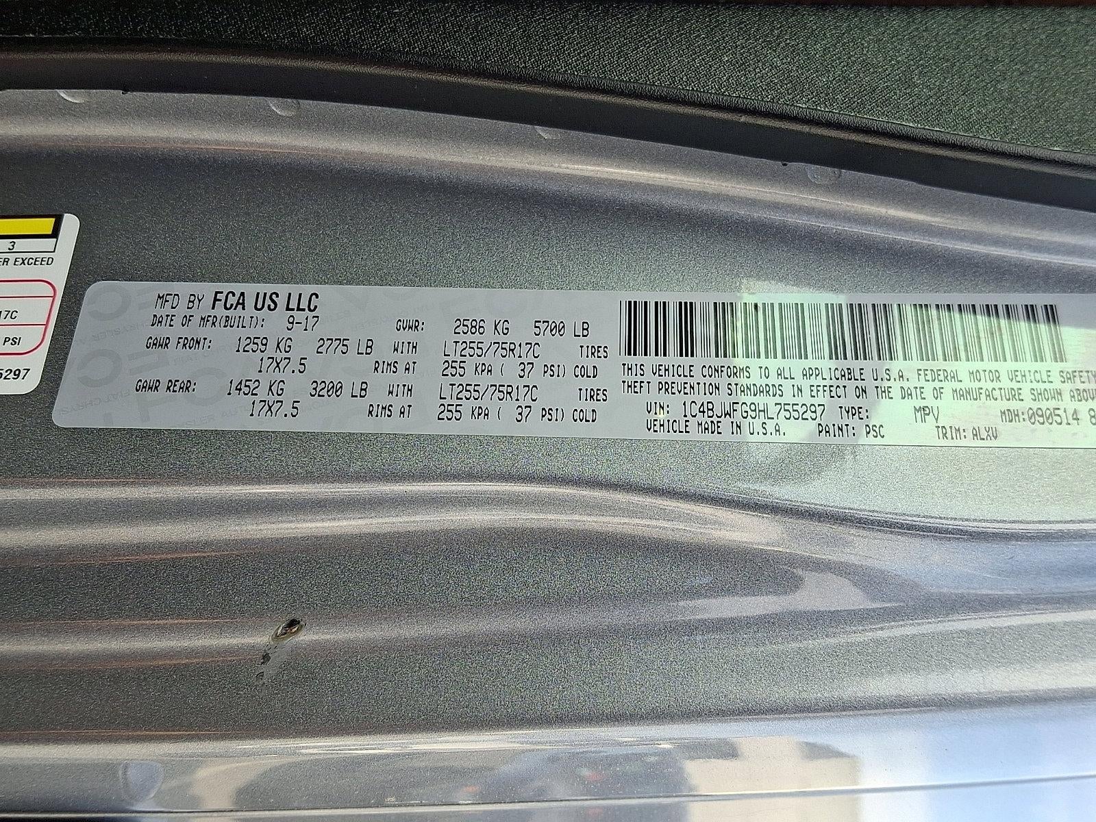 2017 Jeep Wrangler Unlimited Rubicon 4x4