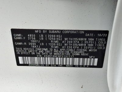 2023 Subaru Outback Limited CVT