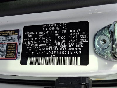 2025 Kia Sorento X-Line SX Prestige AWD