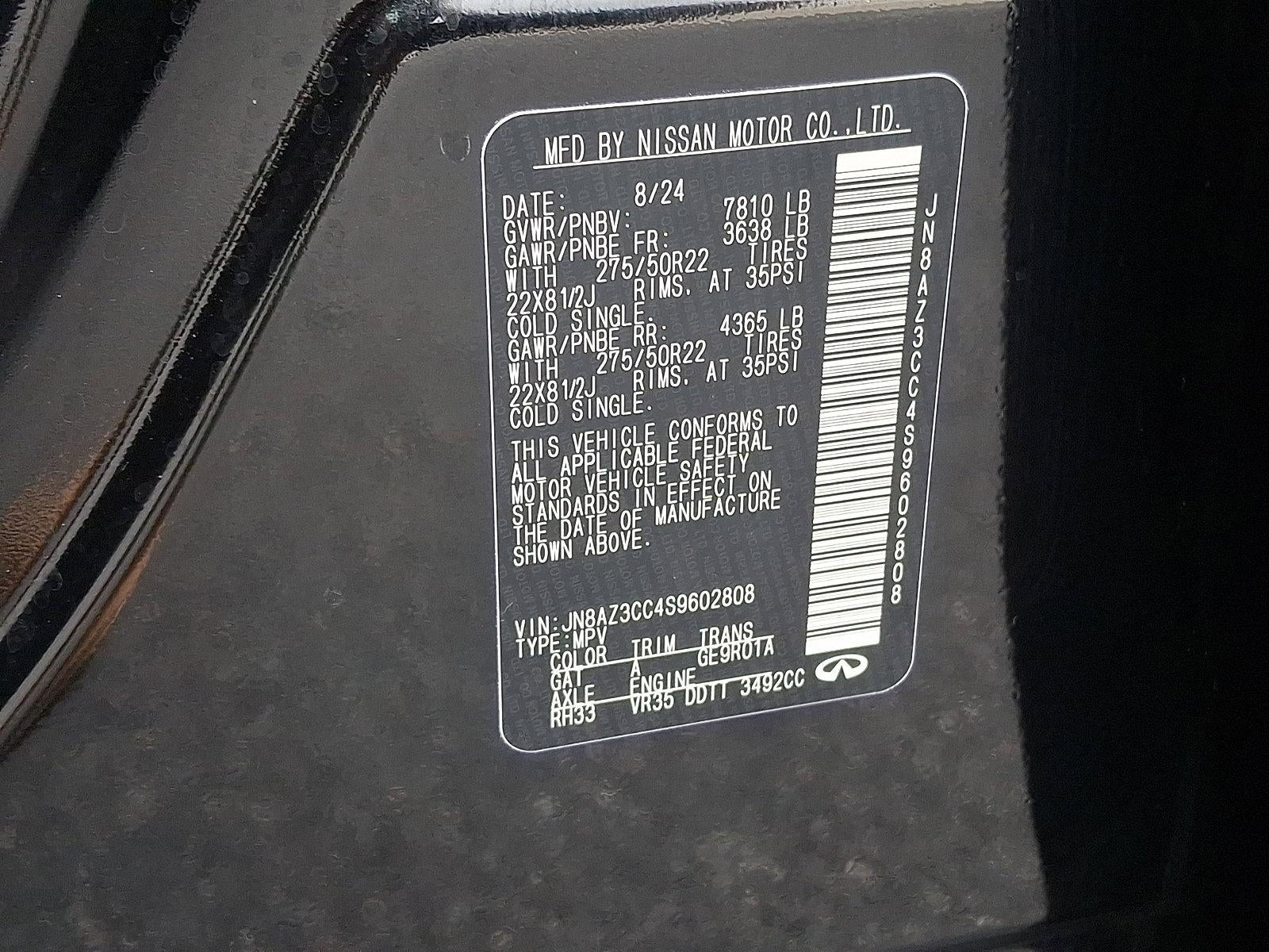 2025 INFINITI QX80 AUTOGRAPH AWD