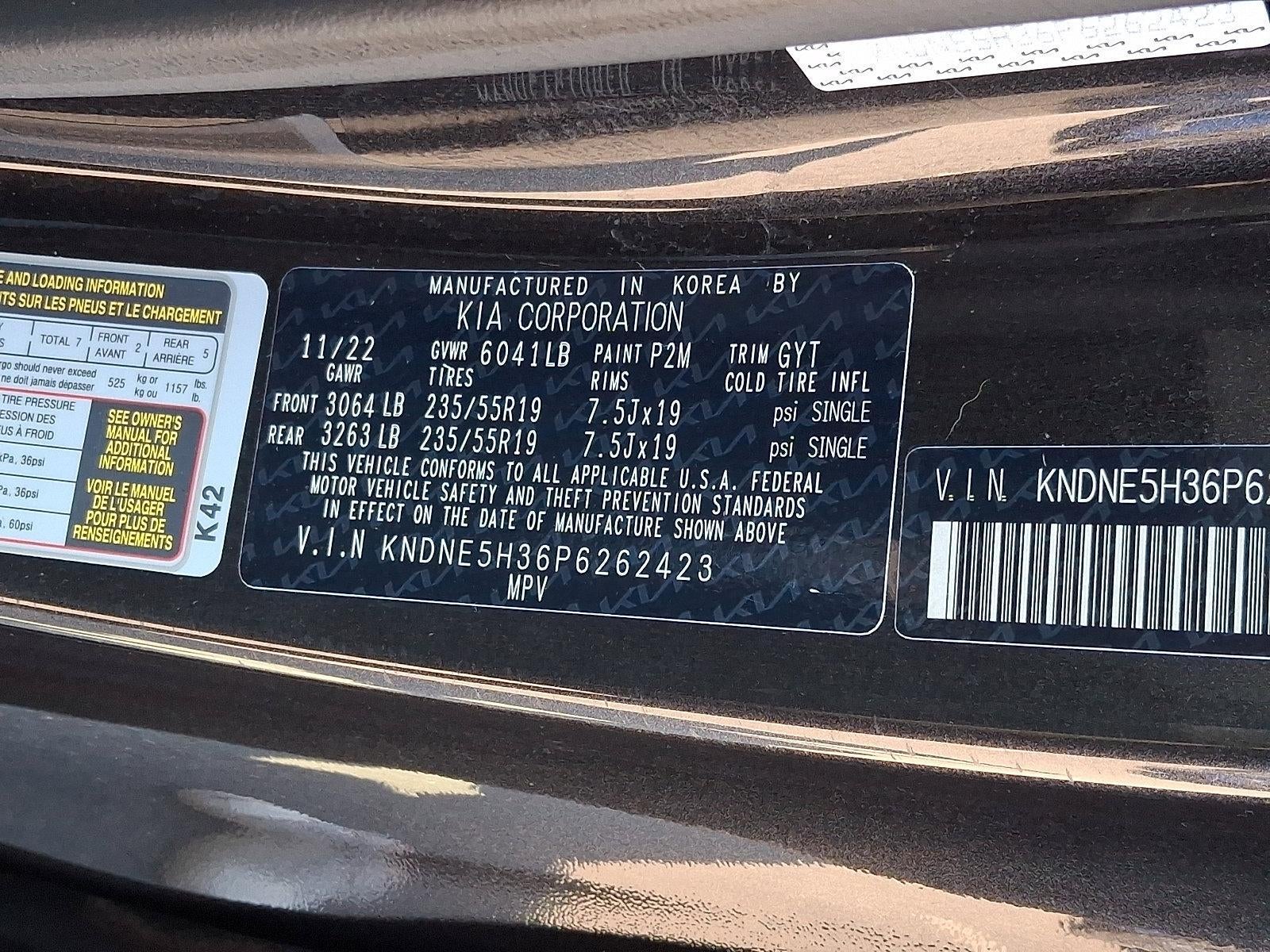 2023 Kia Carnival SX Prestige FWD