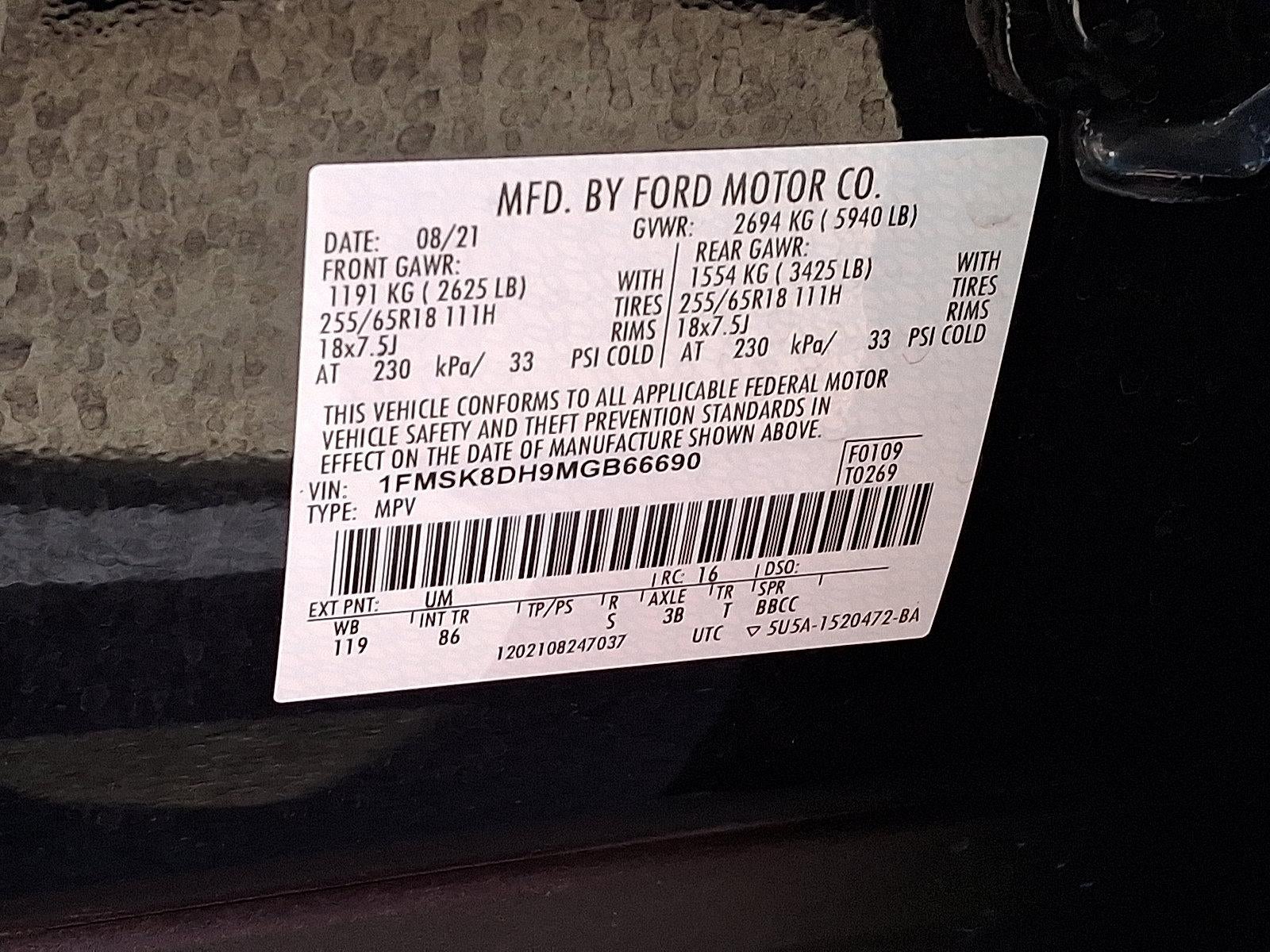 2021 Ford Explorer XLT 4WD