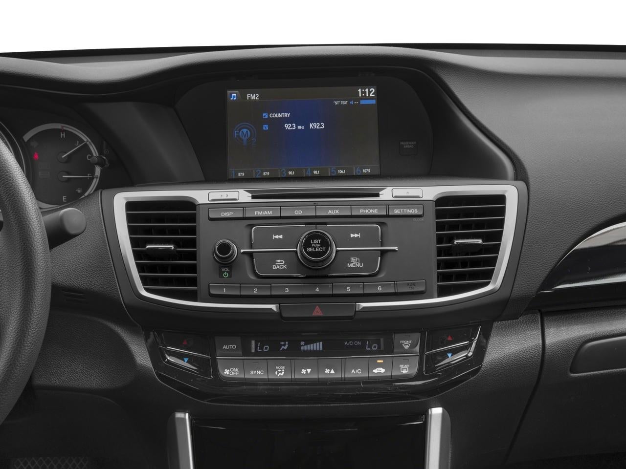 2017 Honda Accord Sedan LX CVT PZEV