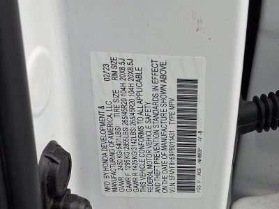 2023 Honda Passport EX-L AWD