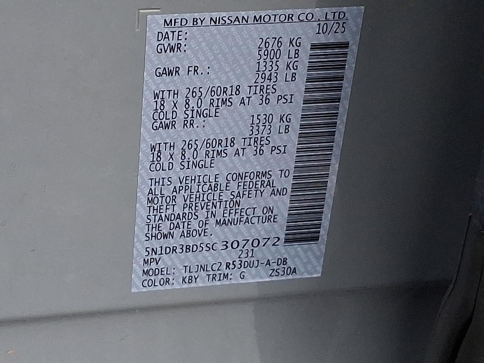 2025 Nissan Pathfinder Rock Creek 4WD