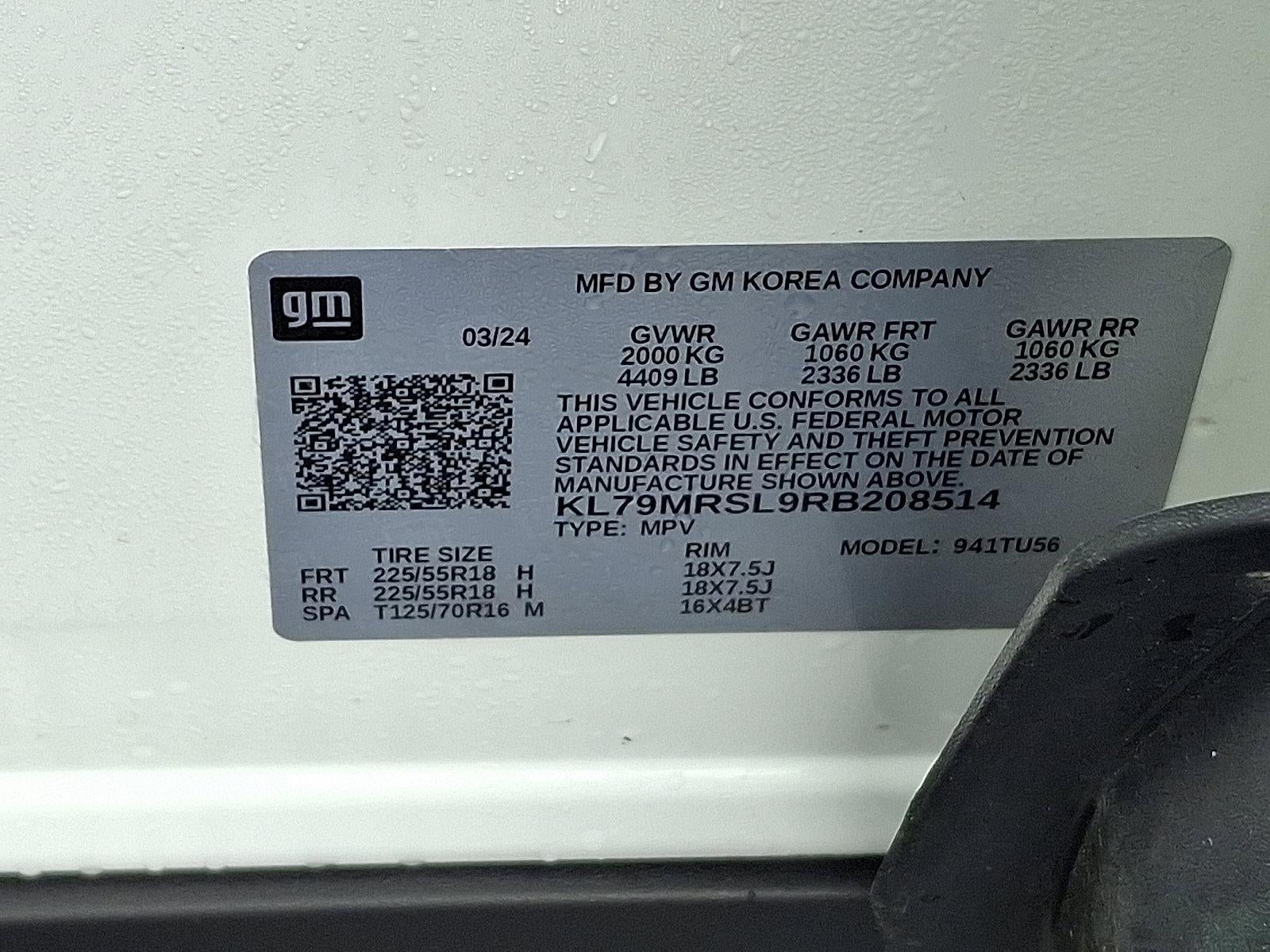 2024 Chevrolet Trailblazer AWD 4dr LT