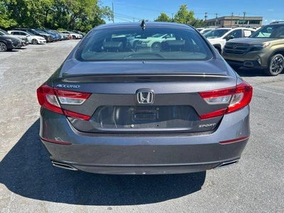 2018 Honda Accord Sedan Sport Manual