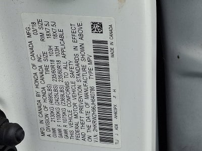 2018 Honda CR-V Touring AWD