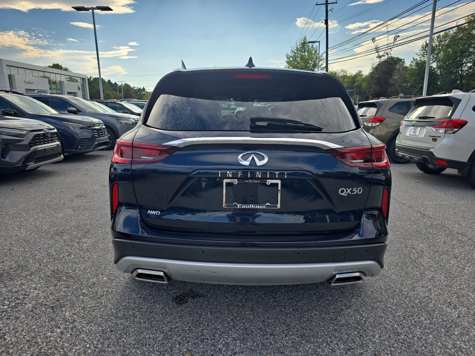 2023 INFINITI QX50 LUXE AWD