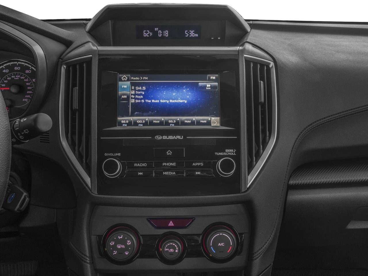 2017 Subaru Impreza 2.0i 5-door Manual