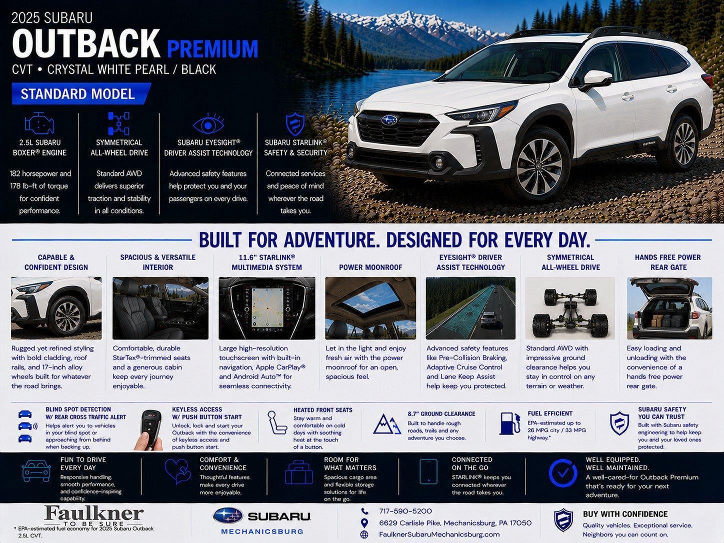 2025 Subaru Outback Premium AWD