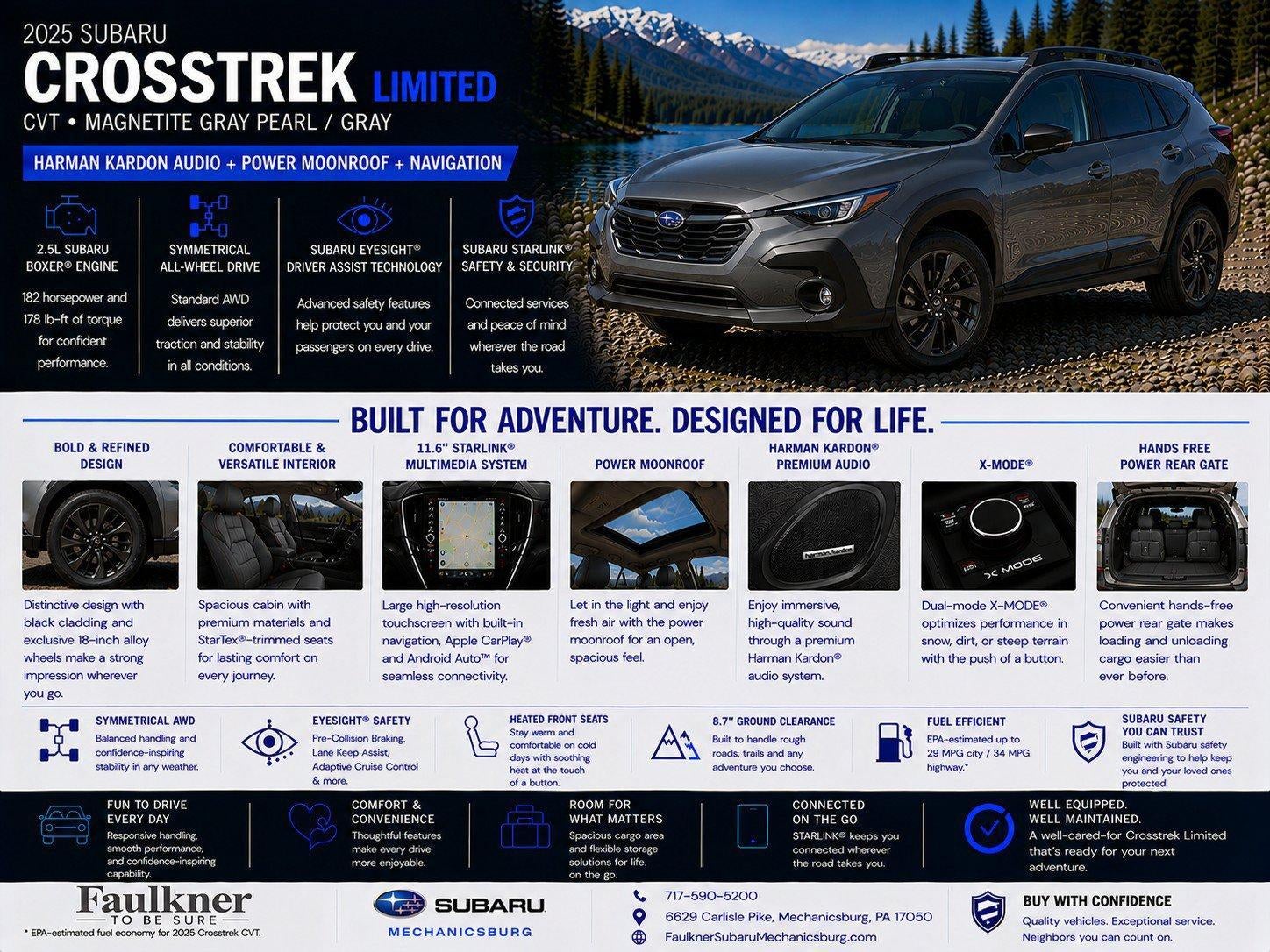 2025 Subaru Crosstrek Limited AWD