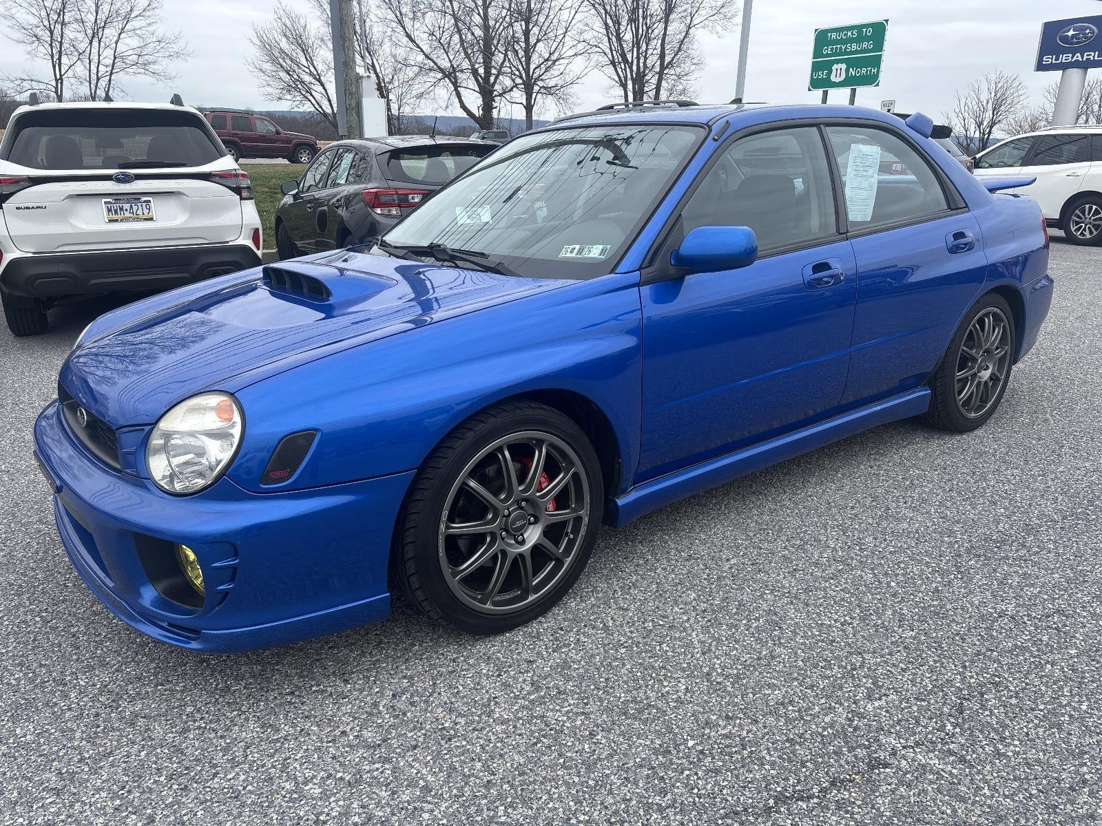 2002 Subaru Impreza Sedan WRX