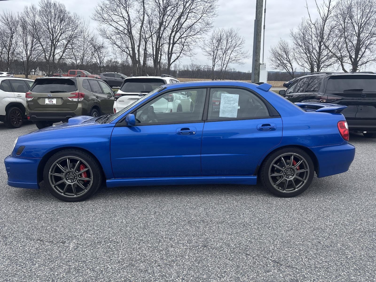 2002 Subaru Impreza Sedan WRX
