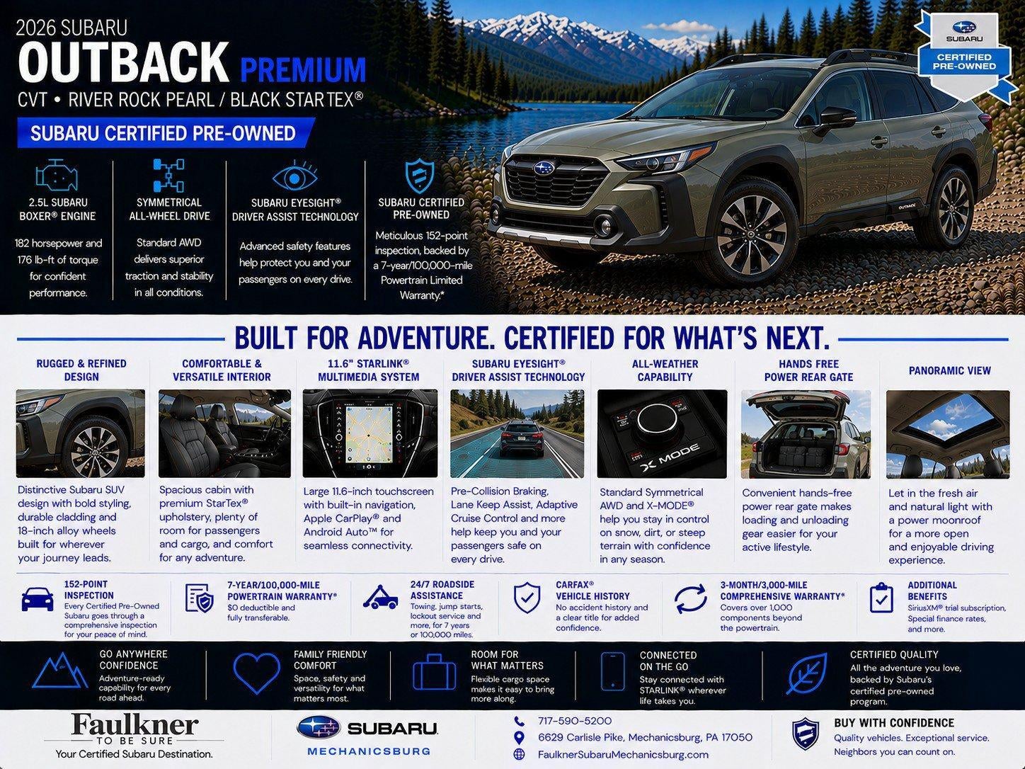 2026 Subaru Outback Premium AWD