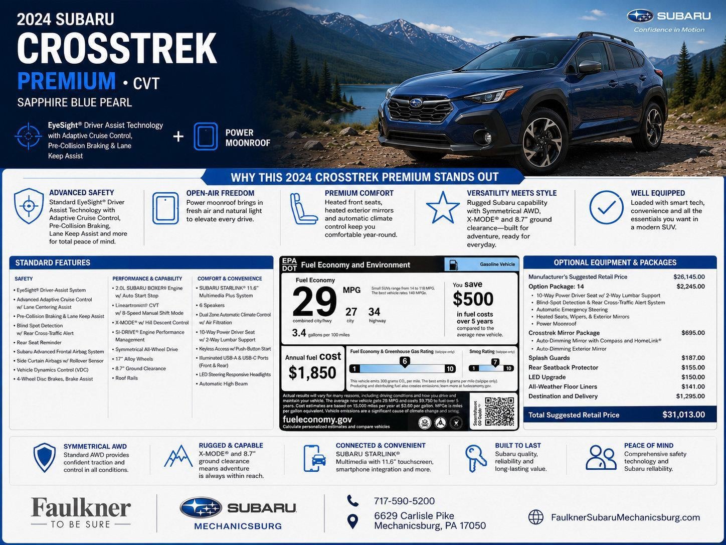 2024 Subaru Crosstrek Premium AWD
