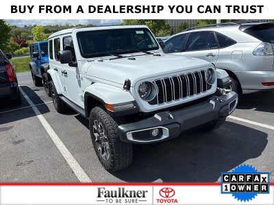 2024 Jeep Wrangler Sahara 4 Door 4x4