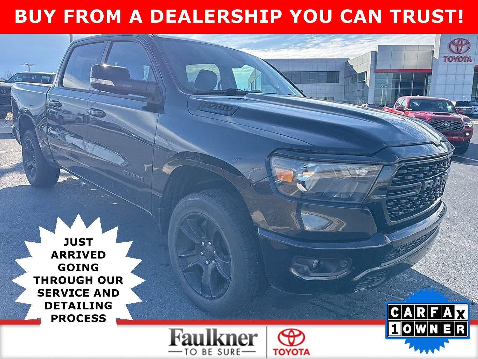 2022 RAM 1500 Big Horn 4x4 Crew Cab 5'7" Box