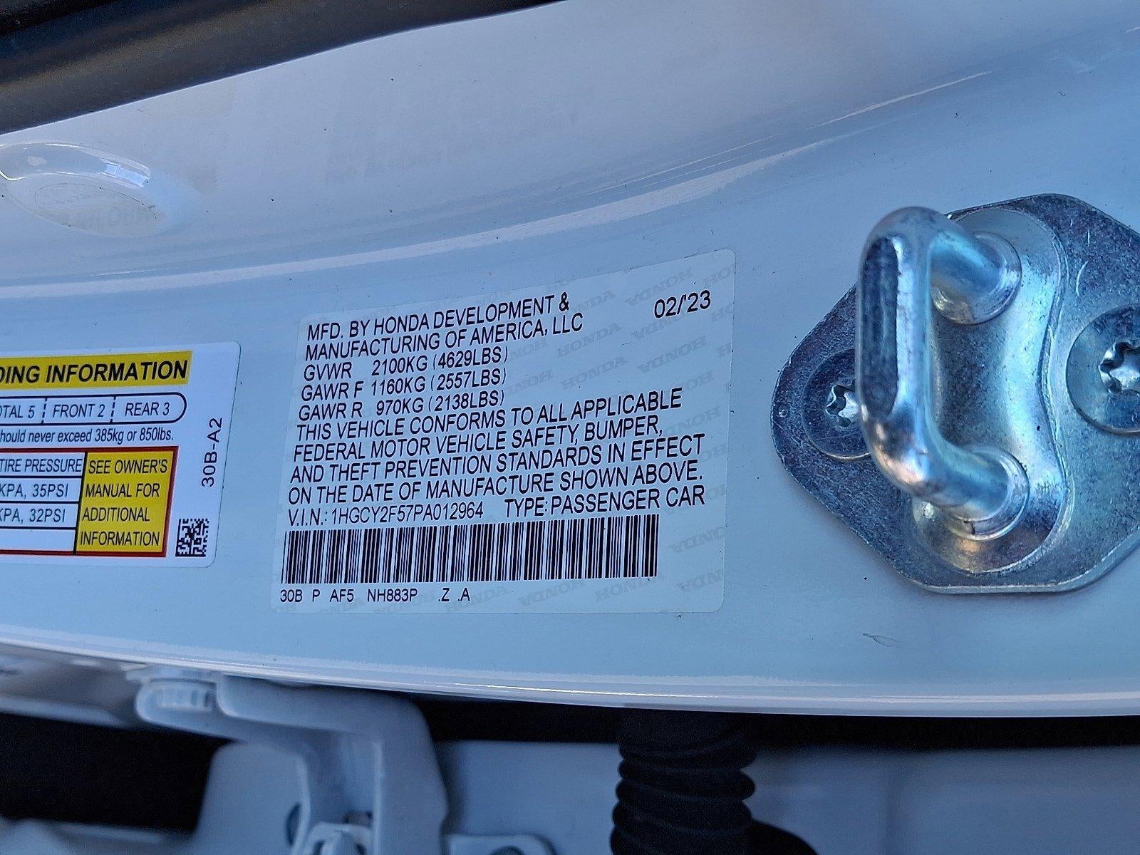 2023 Honda Accord Hybrid Sport Sedan