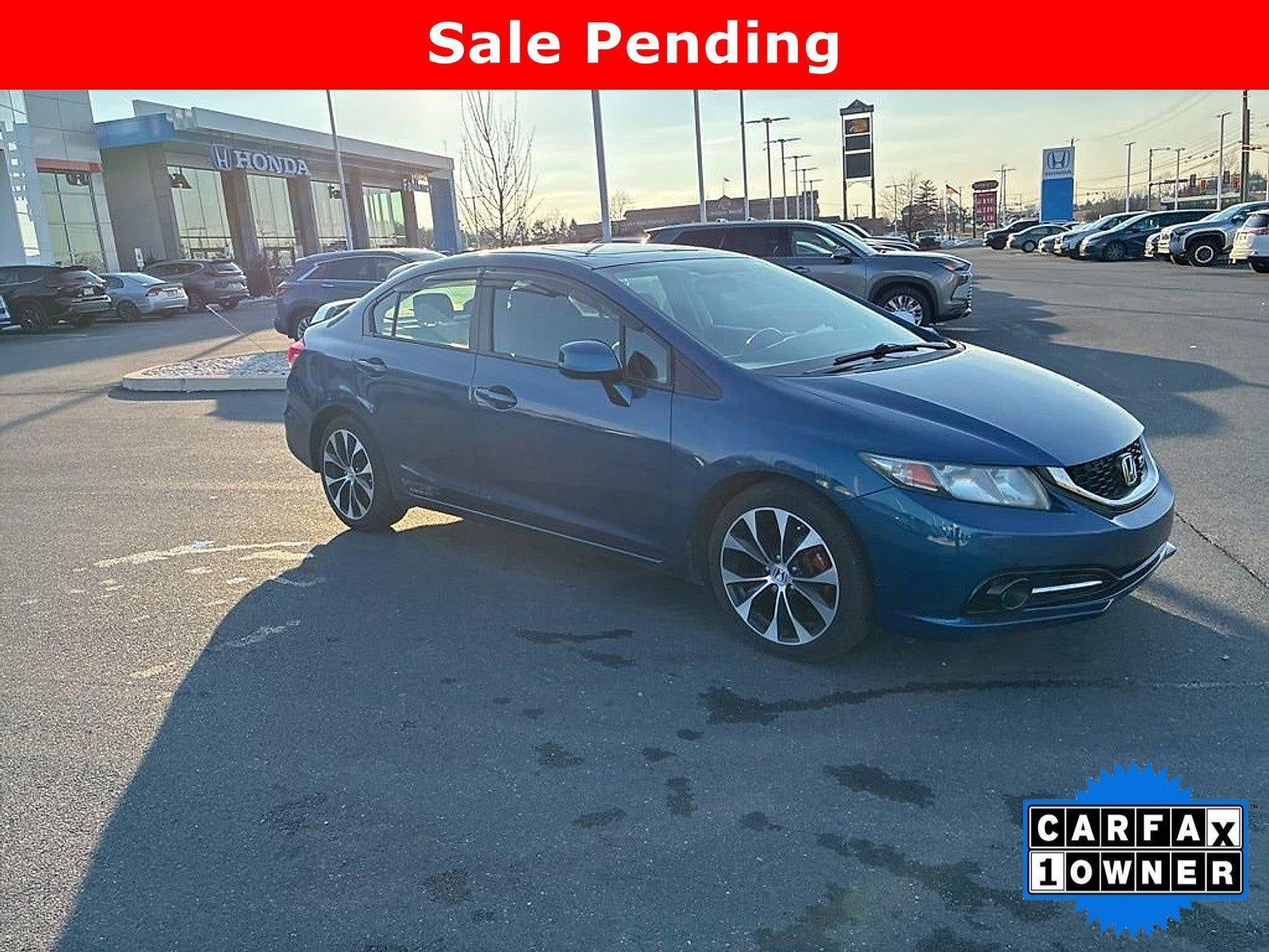 2013 Honda Civic Sedan Si Manual
