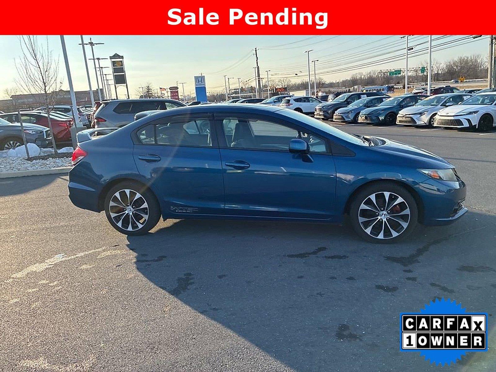 2013 Honda Civic Sedan Si Manual