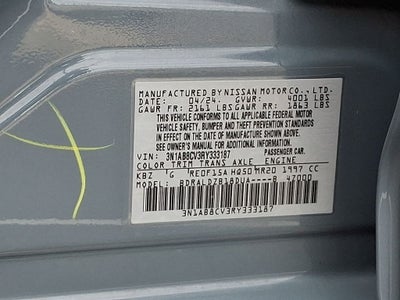 2024 Nissan Sentra SV