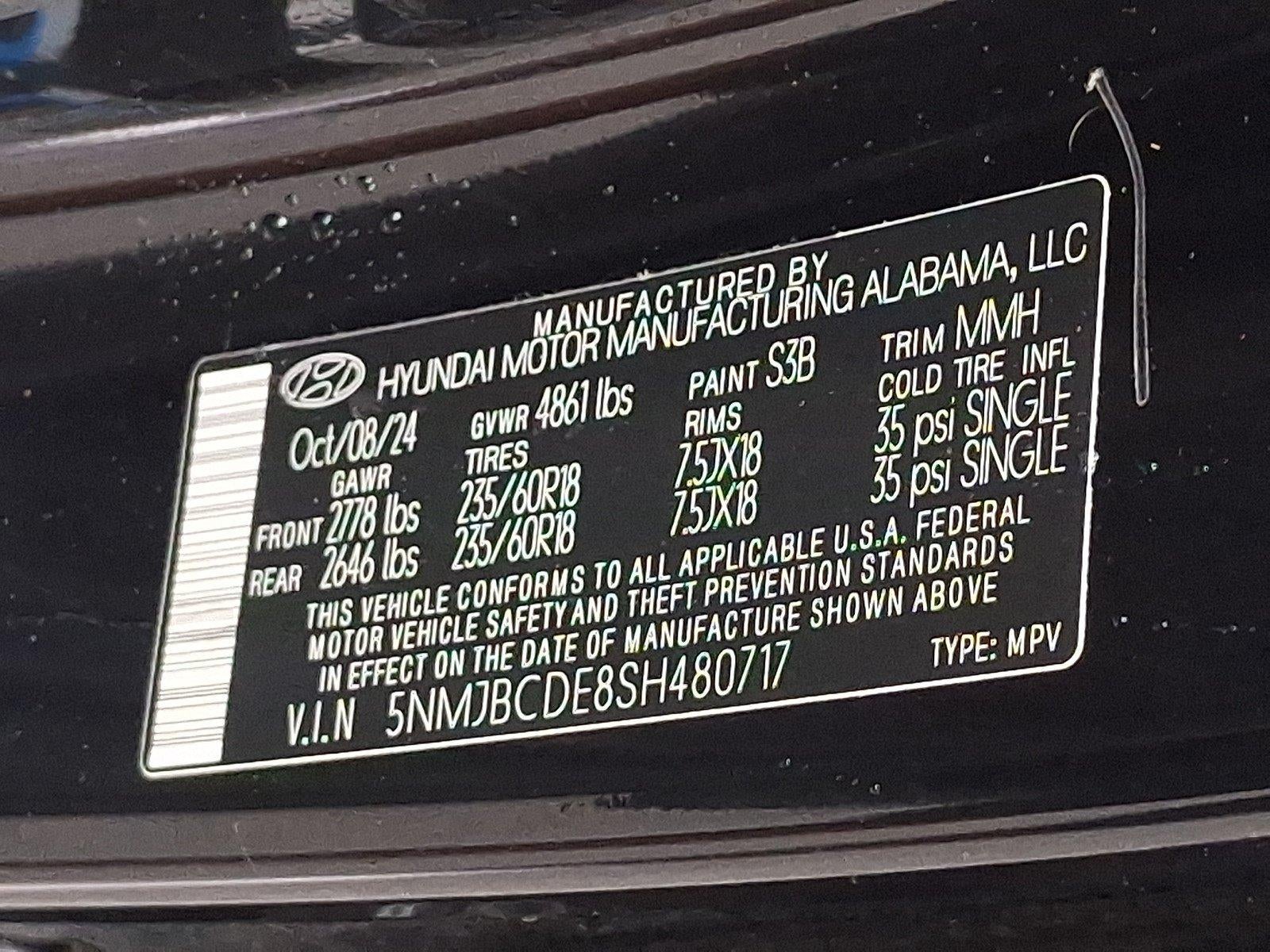 2025 Hyundai TUCSON SEL AWD