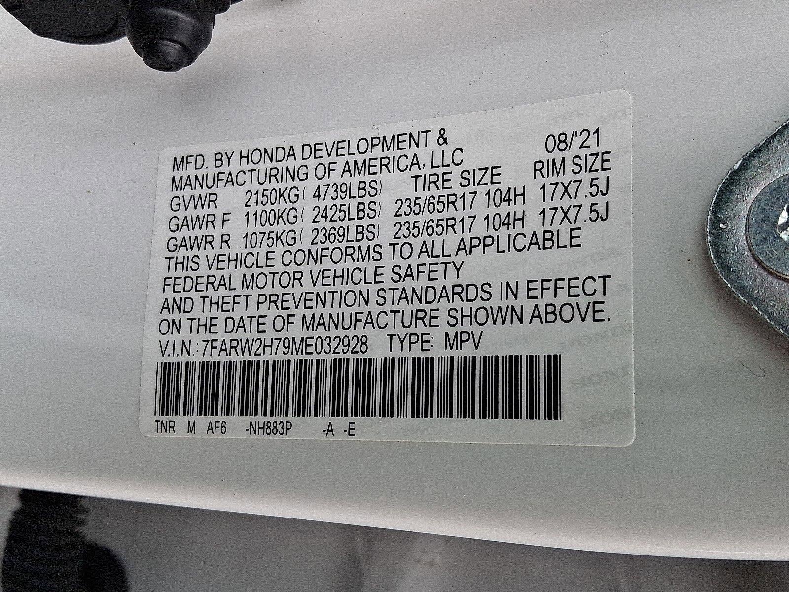 2021 Honda CR-V Special Edition AWD