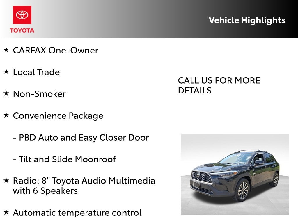 2025 Toyota Corolla Cross XLE