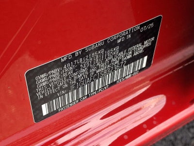 2025 Subaru Impreza Sport AWD