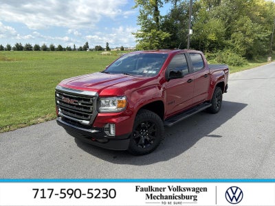 2021 GMC Canyon Crew Cab Short Box 4-Wheel Drive AT4 w/Leather