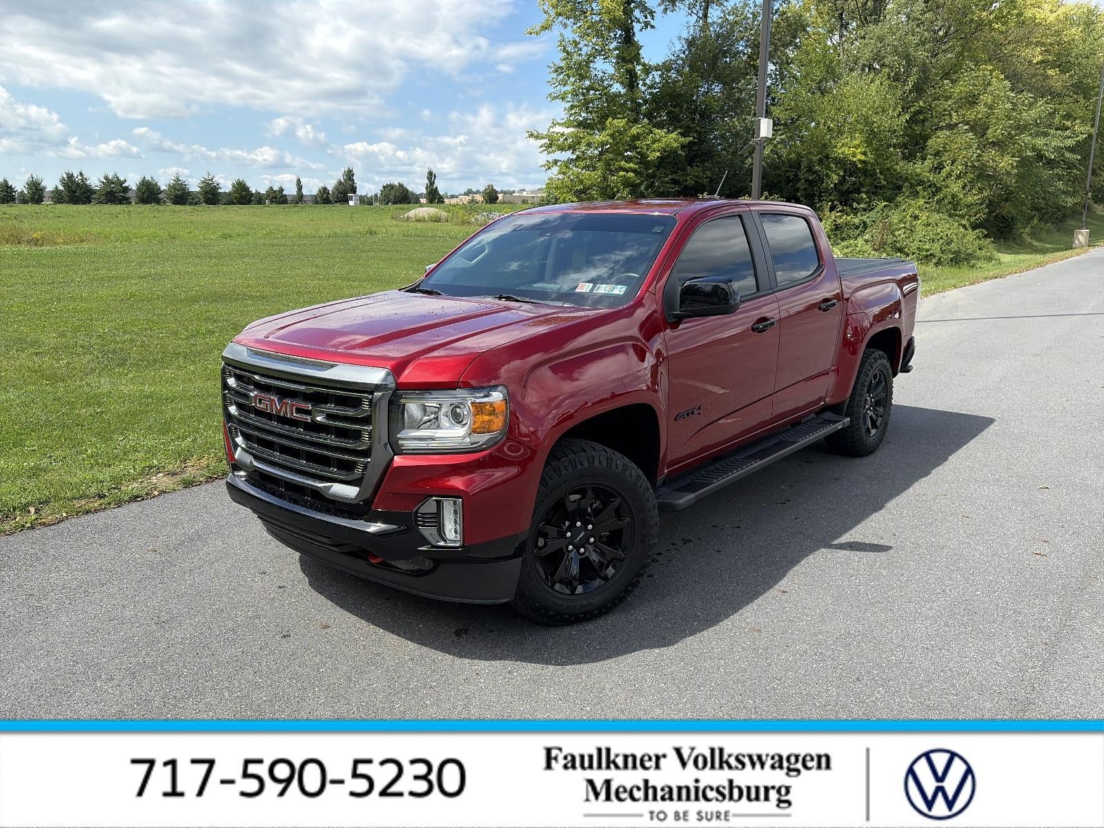 2021 GMC Canyon Crew Cab Short Box 4-Wheel Drive AT4 w/Leather