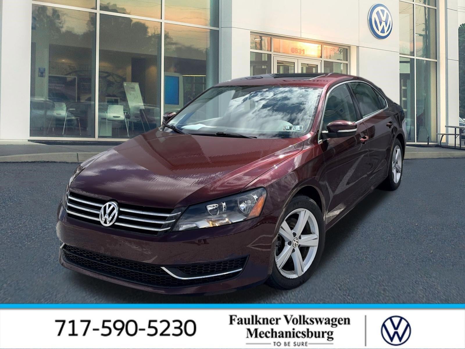 2013 Volkswagen Passat 4dr Sdn 2.5L Manual SE PZEV