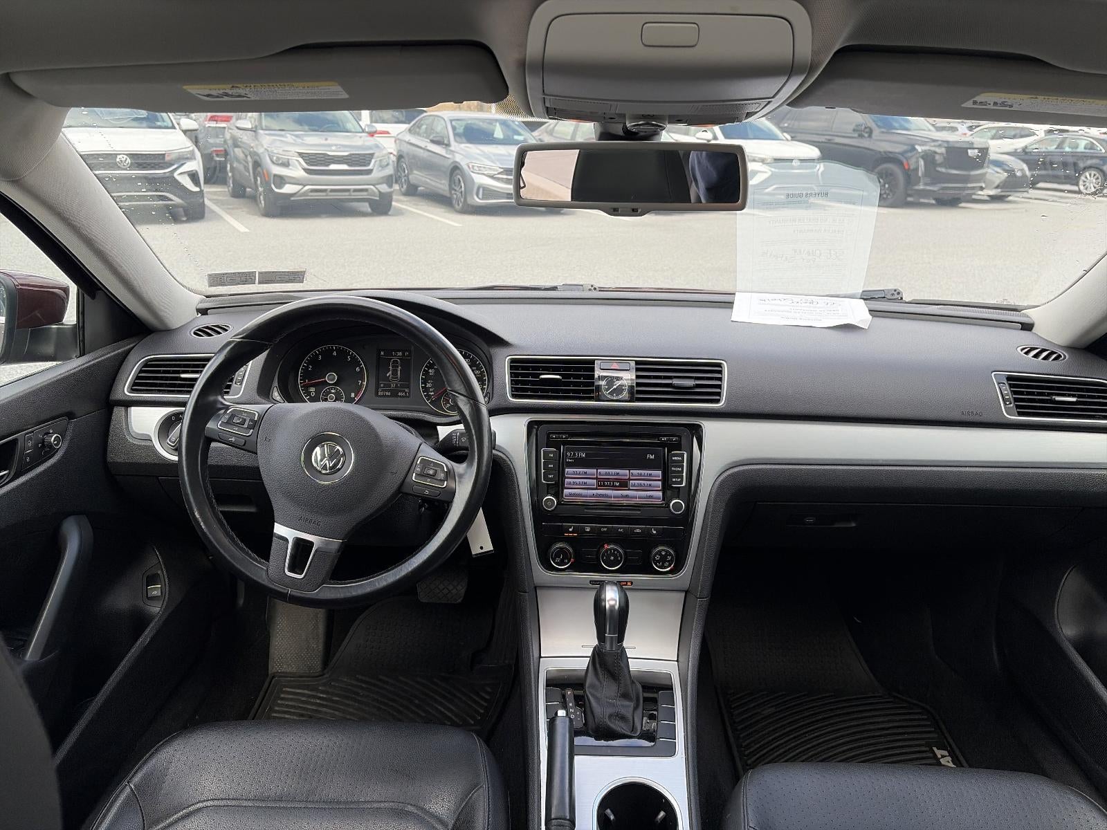2013 Volkswagen Passat 4dr Sdn 2.5L Manual SE PZEV