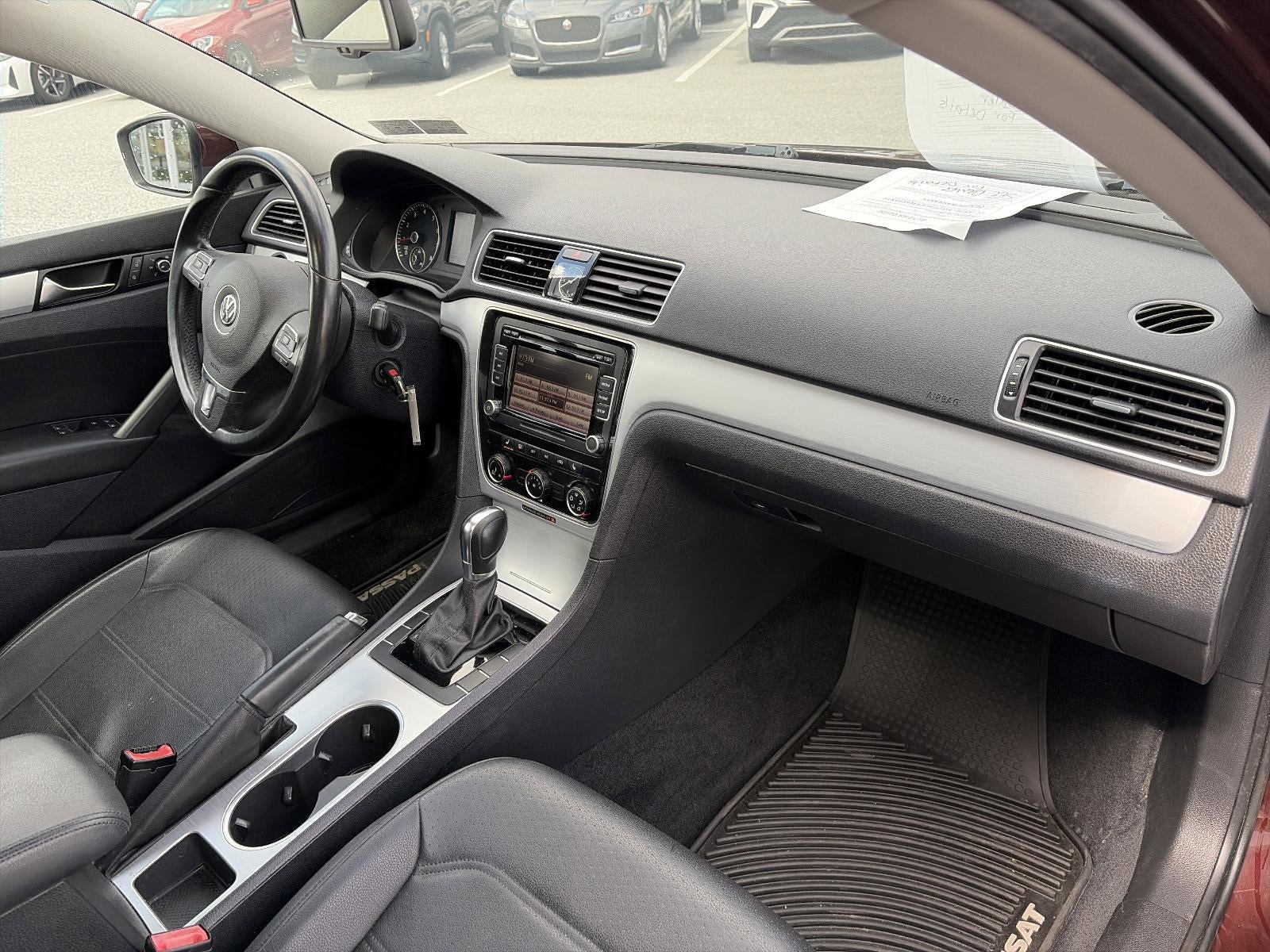 2013 Volkswagen Passat 4dr Sdn 2.5L Manual SE PZEV