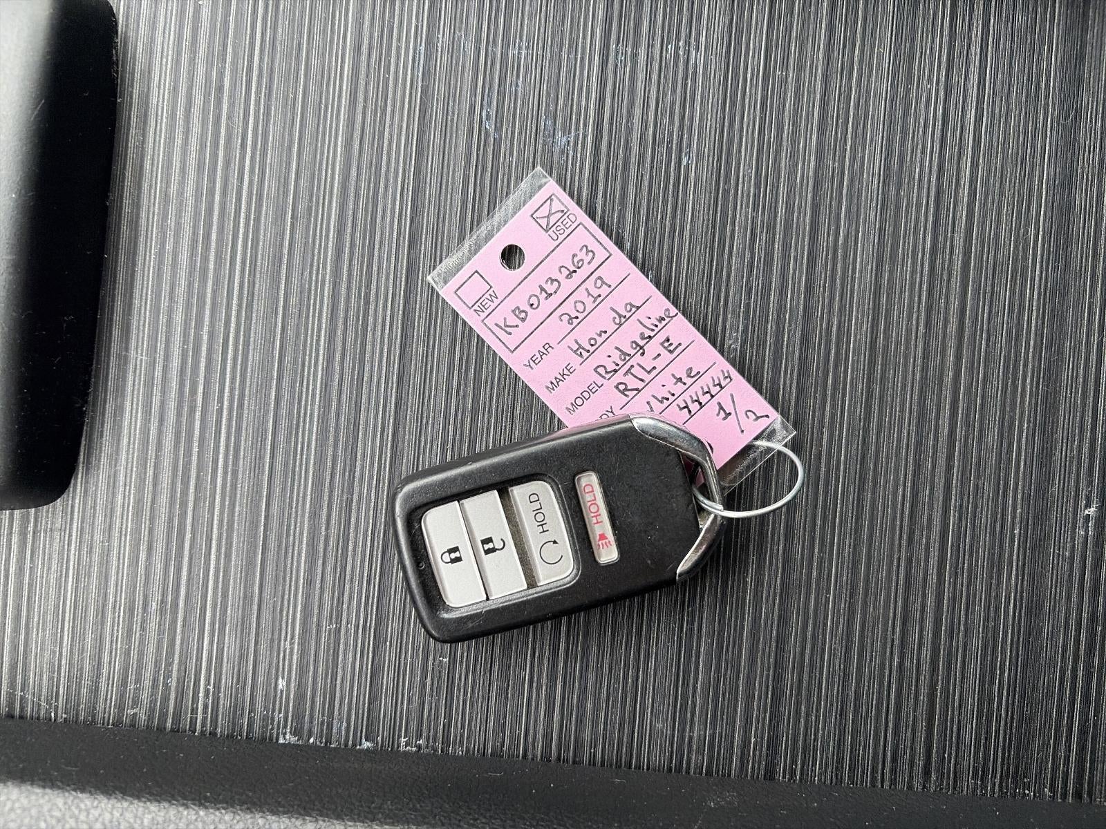 2019 Honda Ridgeline RTL-E AWD