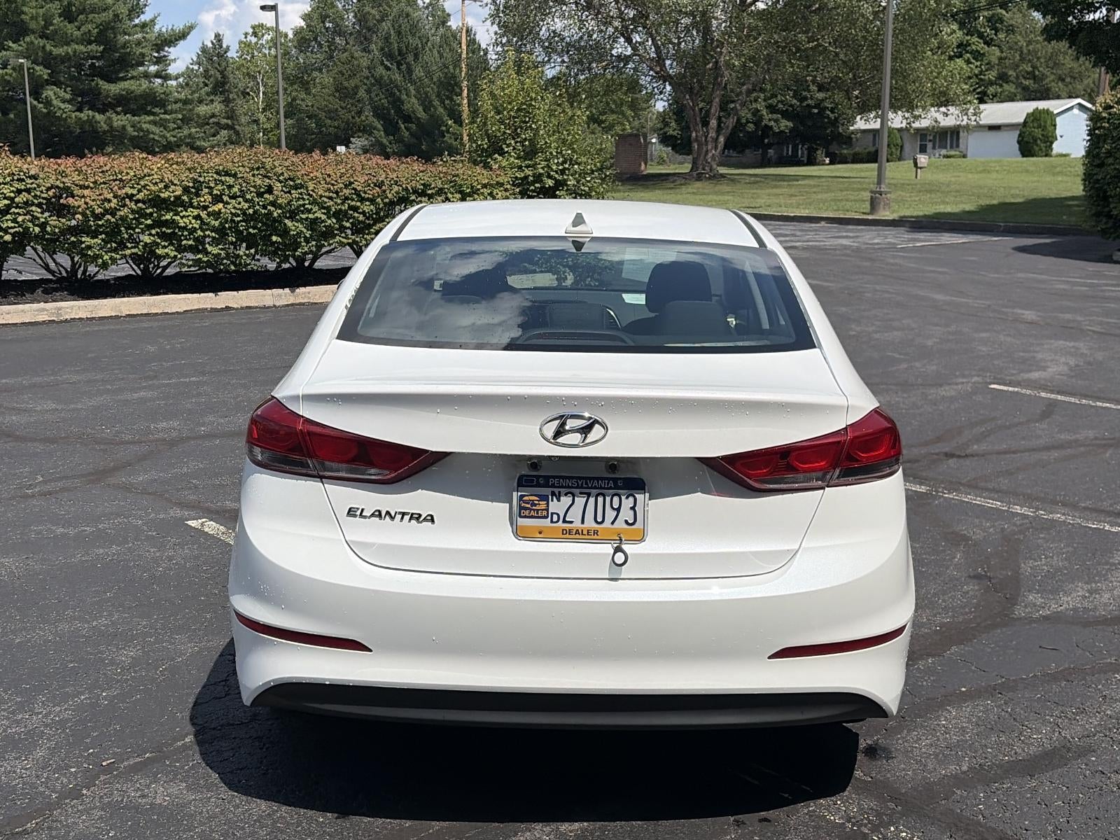 2018 Hyundai ELANTRA Value Edition 2.0L Auto