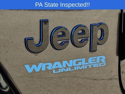 2021 Jeep Wrangler 4xe Unlimited Sahara 4x4