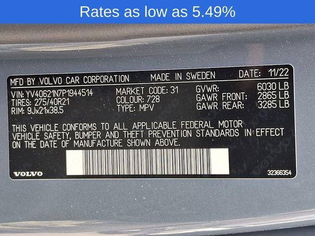 2023 Volvo XC90 B6 AWD Plus 6P