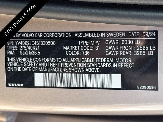 2025 Volvo XC90 B6 AWD Plus 6-Seater