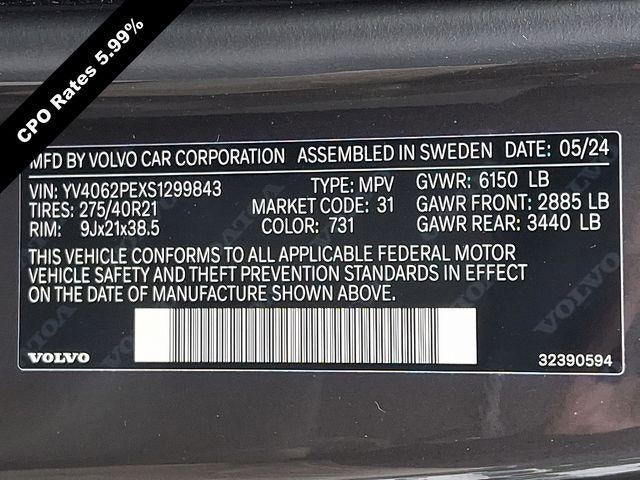 2025 Volvo XC90 B6 AWD Plus 7-Seater