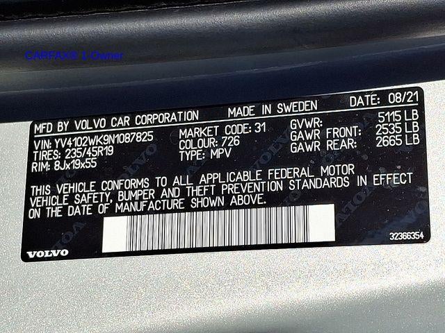 2022 Volvo V60 Cross Country T5 AWD