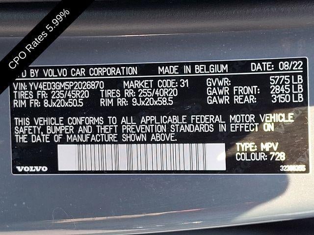 2023 Volvo C40 Recharge Pure Electric Twin eAWD Ultimate