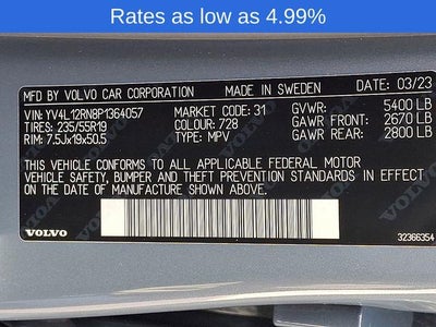 2023 Volvo XC60 B5 AWD Plus Bright Theme