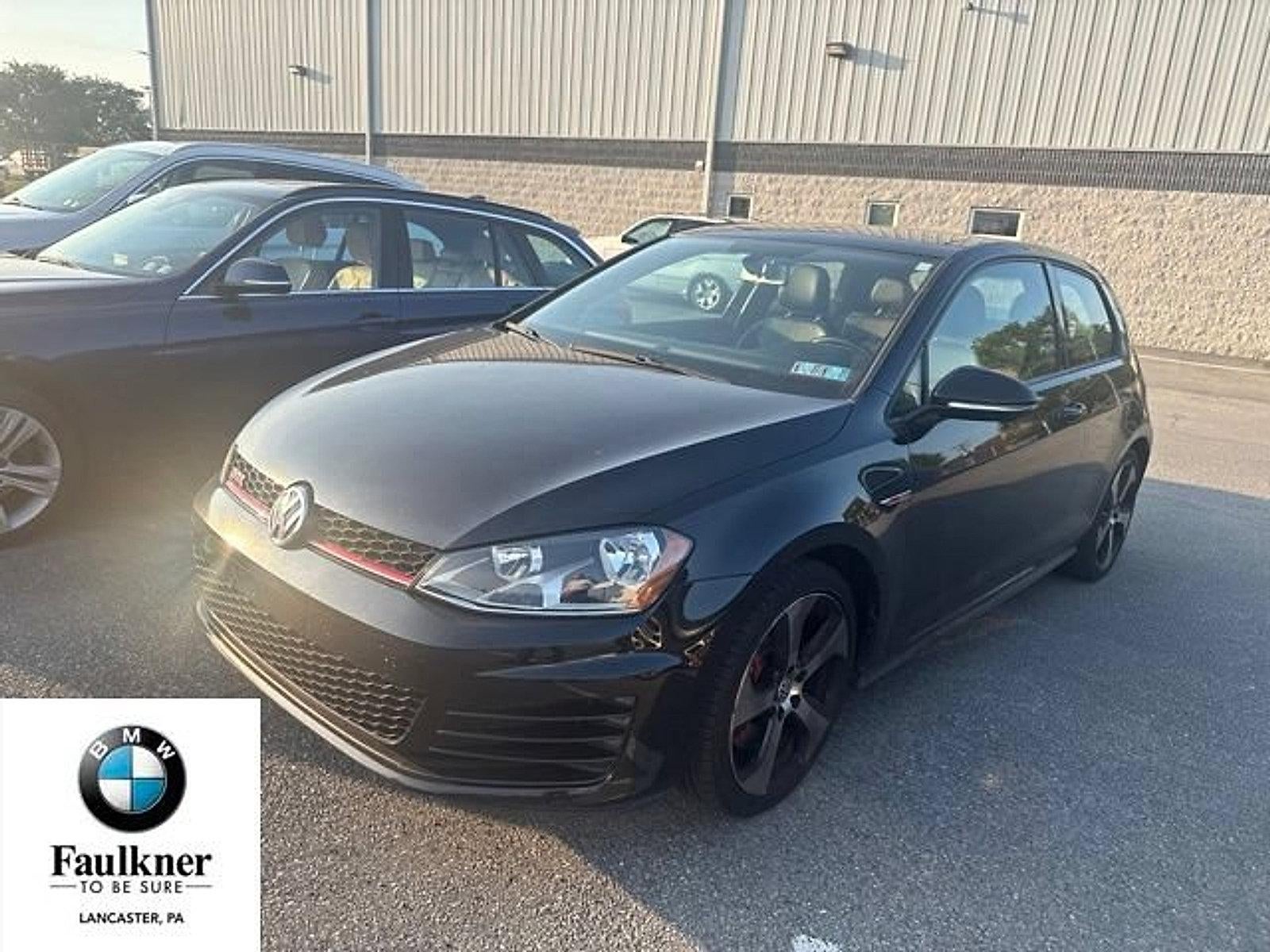 2016 Volkswagen Golf GTI 2dr HB Man SE w/Performance Pkg