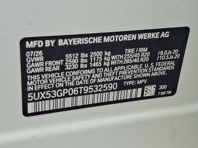 2026 BMW X3 30 xDrive Sports Activity Vehicle