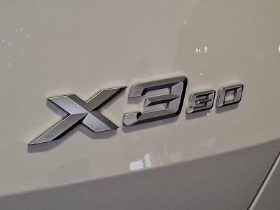 2026 BMW X3 30 xDrive Sports Activity Vehicle