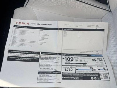 2025 Tesla Model 3 Performance AWD